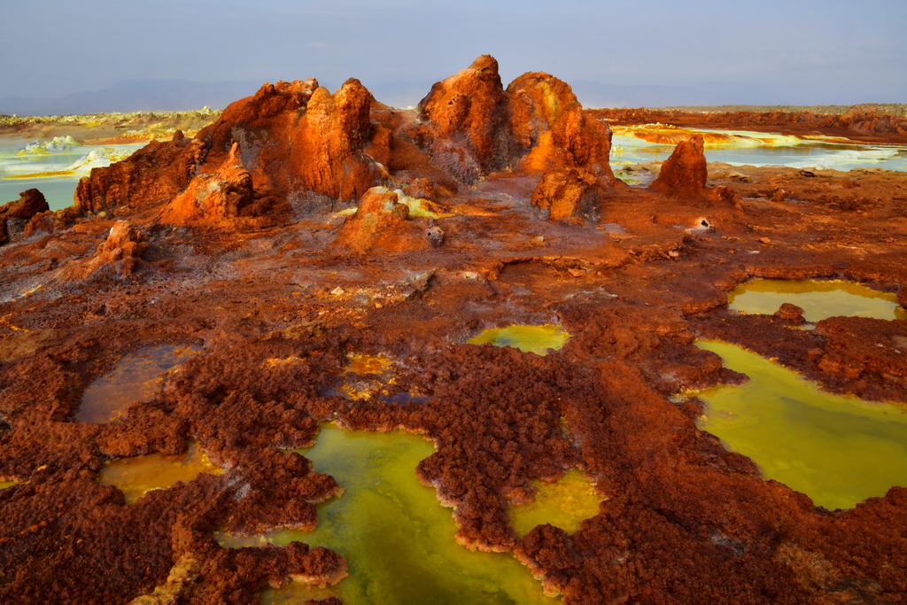 Dallol, Sulphur Springs